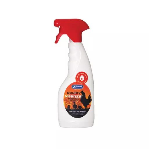 Poultry Virenza disinfectant and cleaner (500ml)