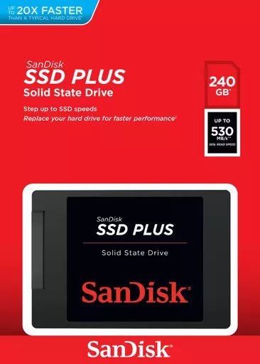 SanDisk Plus 240 GB Serial ATA III SLC