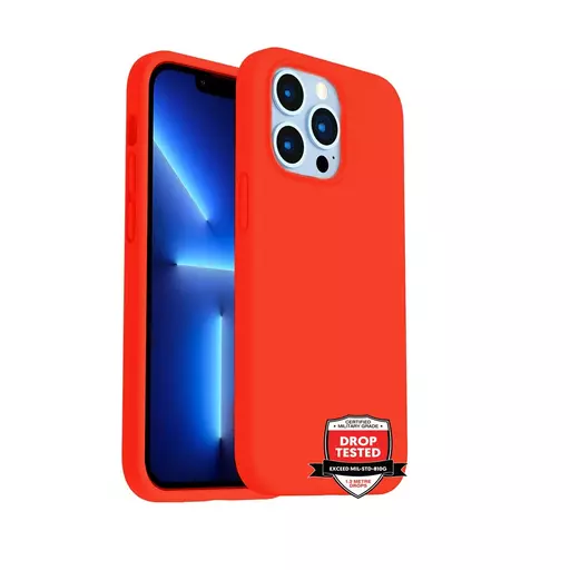 Silicone for iPhone 13 Pro - Red