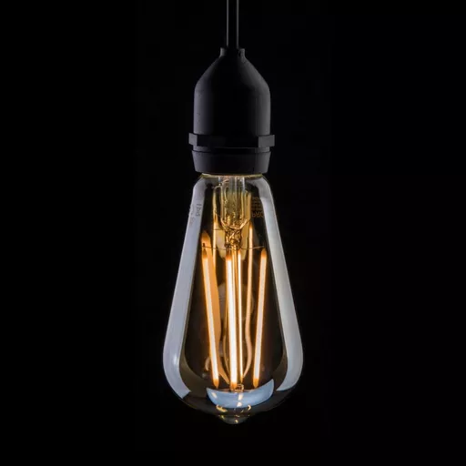 Prolite 4W Dimmable LED ST64 Gold Fil Lamp 2200K BC