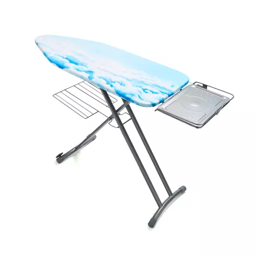 Large Mesh Ironing Board Silver with Cloud Cover