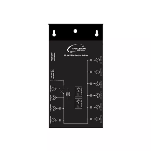 Transcension S8 DMX Distribution Splitter