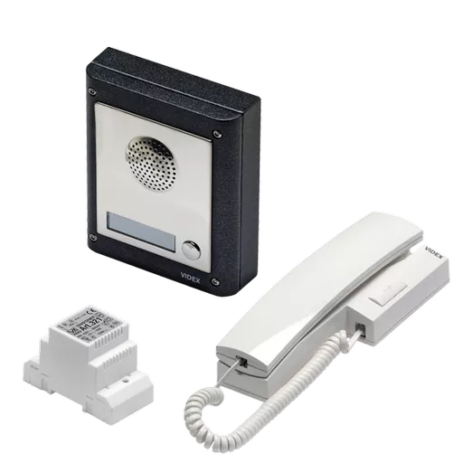 VIDEX 4K Series Surface Mounted Audio Kit c/w 3011 Handset