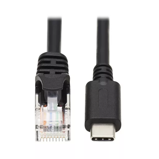 Tripp Lite U209-006-RJ45XC USB-C to RJ45 Serial Rollover Cable (M/M) - Cisco Compatible, 250 Kbps, 6 ft. (1.8 m)