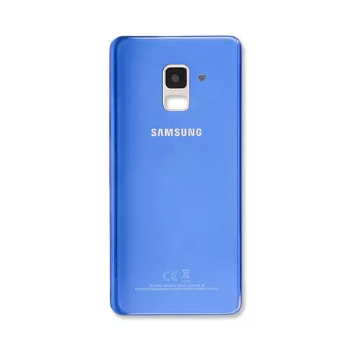 Back Cover w/ Camera Lens (Service Pack) (Blue) - For Galaxy A8 (2018) (A530)