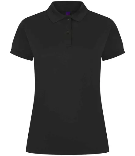 Henbury Ladies Coolplus® Wicking Piqué Polo Shirt