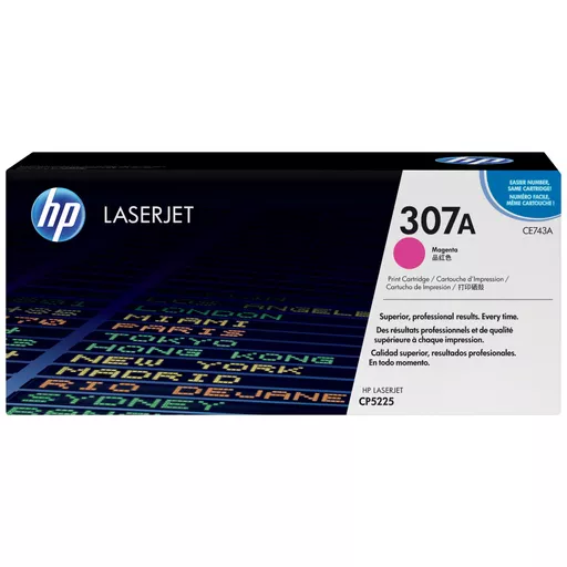 HP CE743A/307A Toner cartridge magenta, 7.3K pages ISO/IEC 19798 for HP CLJ CP 5220