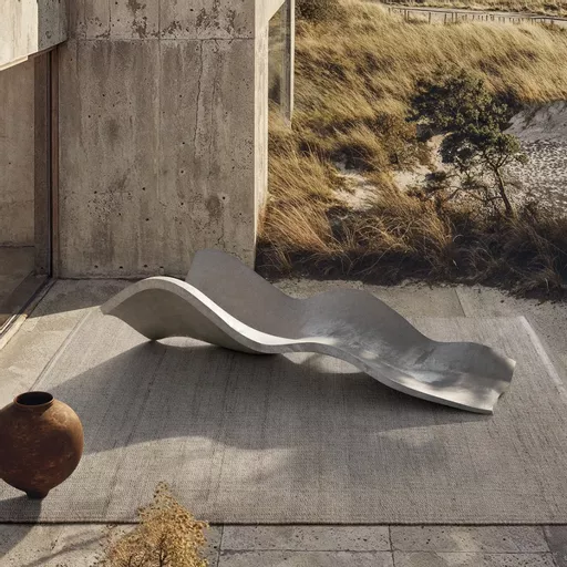 Outdoor/Indoor Rug, Ash Melange