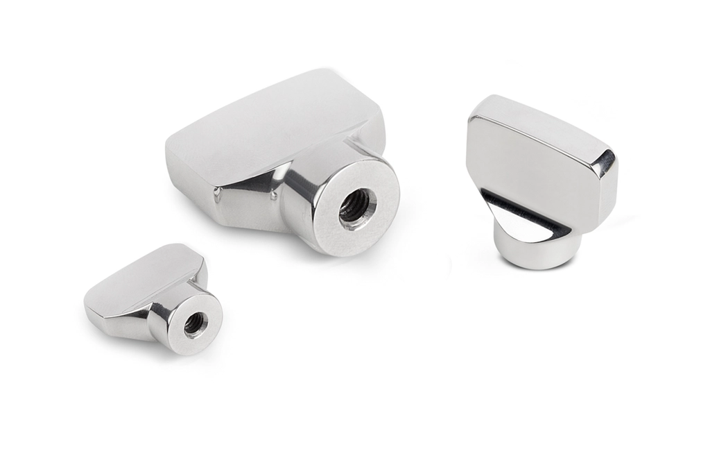 K1312 - Hygienic 316 Stainless Steel Wing Nuts Thread Size M4-M10