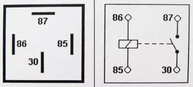 Relay 4-pin 12v 40A. Open (Pack of 1)