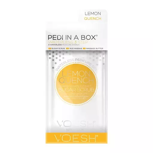 Voesh Pedi in a Box Waterless 3 Step Lemon