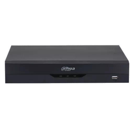 DAHUA NVR 4000 Series 8 Channel WizSense AI 256Mbps/180Mbps (AI Enabled) Incoming Bandwidth, 4K Output NVR4108HS-8P-EI