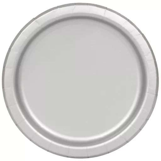 Silver Paper Plates