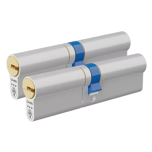 CAVEO TS007 3* Double Euro Dimple Cylinder Keyed Alike