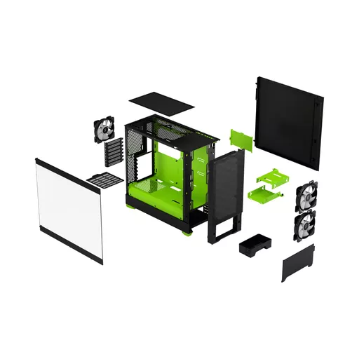 Fractal Design Pop Air Tower Black, Green