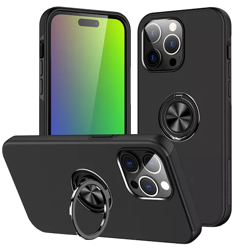 Ring Armour for iPhone 15 Pro - Black