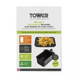 Tower Pack of 4 9L Dual Air Fryer Liners