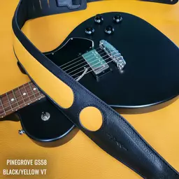 GS58 black yellow Pinegrove guitar strap 141353 ANNO.jpg