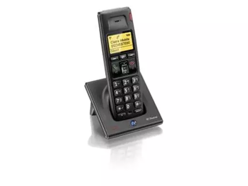 British Telecom Diverse 7100 DECT telephone Caller ID Black