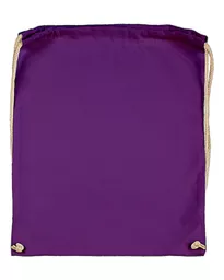 Cotton Drawstring Backpack