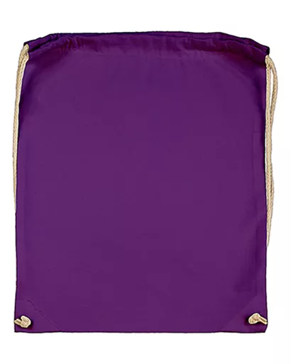 Cotton Drawstring Backpack