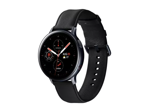 Samsung Galaxy Watch Active2 3.43 cm (1.35") Super AMOLED 44 mm 4G Black GPS (satellite)