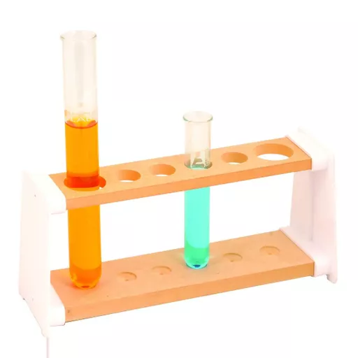 Test Tube Stand wooden 6hole 20mm