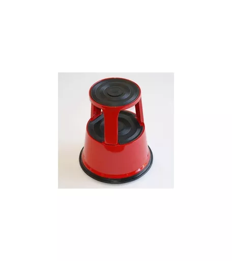 SupaStep Roll Along Step Stool Red
