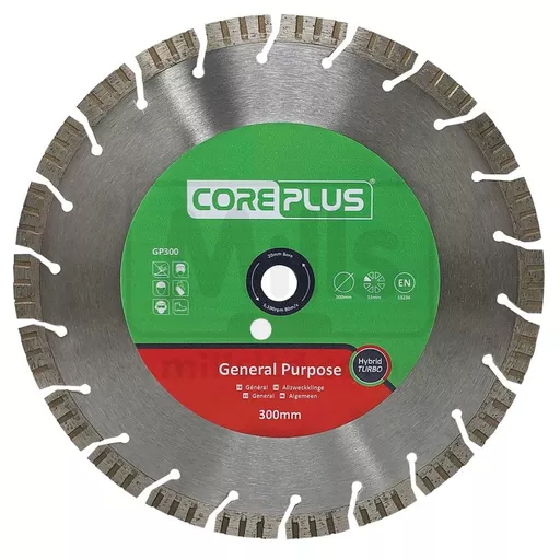 CorePlus General-Purpose Hybrid Turbo Diamond Blade