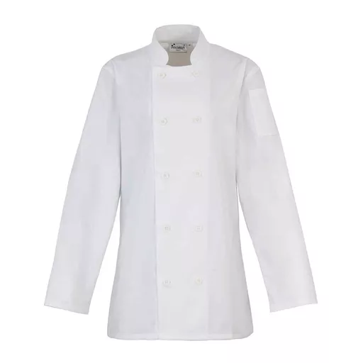 Premier Ladies Long Sleeve Chef's Jacket