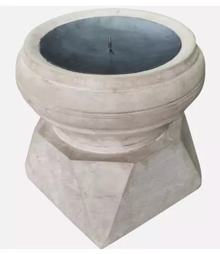 *Candle Holder, Orla, Antique Finish, Medium