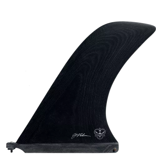 Flying Diamonds C J Nelson Noserider Single Fin 10" - Black