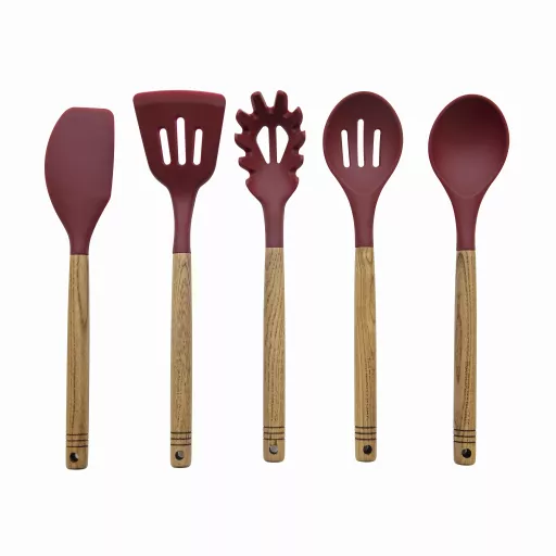 5 Piece Silicone Utensil Set