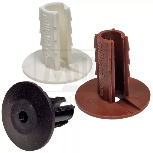 Mills Wall Cable Grommet (up to 5mm Cable) - Pack of 100