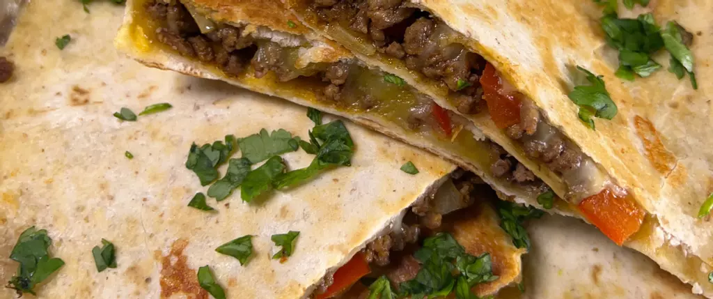 Beef & Cheese Quesadilla 