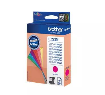Brother LC-223M Ink cartridge magenta, 550 pages ISO/IEC 24711 5.9ml for Brother DCP-J 562/MFC-J 4420/MFC-J 5320