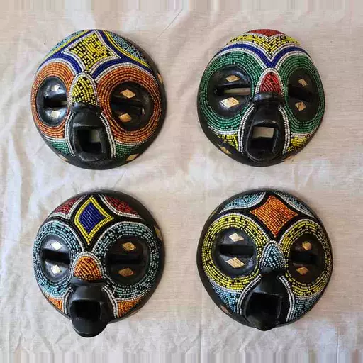 Ashanti Beadwork Mask