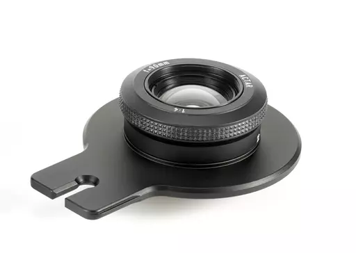 Cambo Lensplate with Cambo 90mm Lens (black finish)