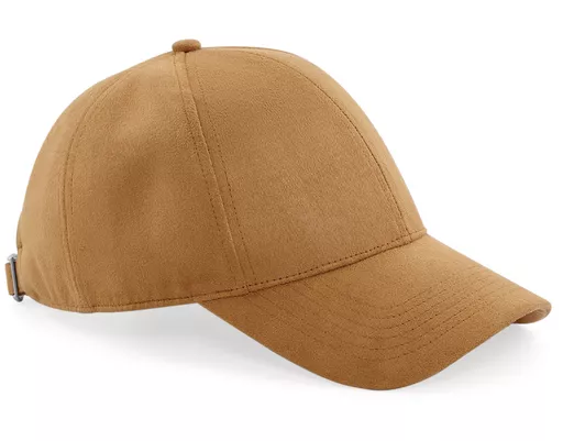 Faux Suede 6 Panel Cap