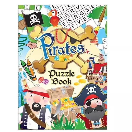 Pirate Puzzle Fun Book - 16pp - Pack of 48