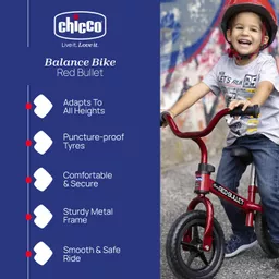 Red Chicco Balance Bike Baby Nursery Chicco