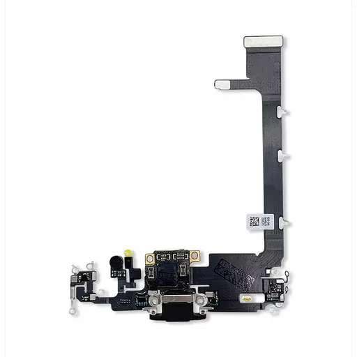 Charging Port Flex Cable (w/ Board) (Black) (RECLAIMED) - For iPhone 11 Pro Max