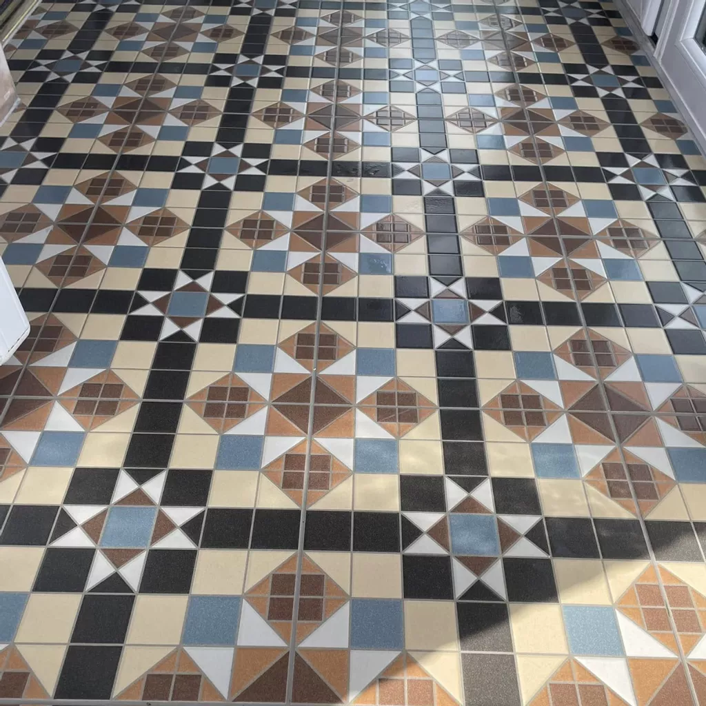 Porch Floor Tiling in Alsager