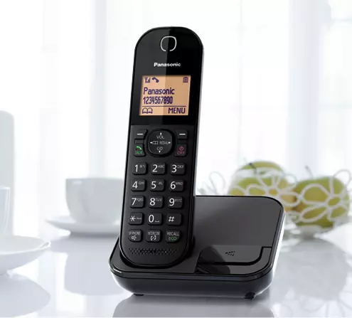 Panasonic KX-TGC410EB telephone DECT telephone Caller ID Black