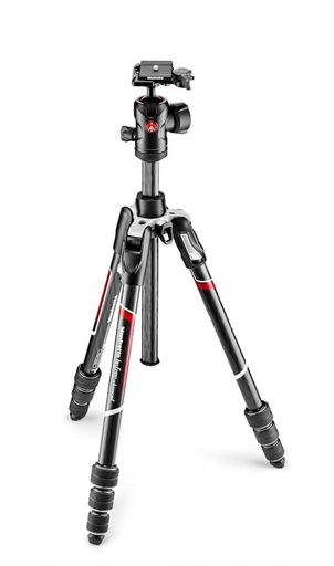 Befree Advanced Carbon Fiber Travel Tripod Twist, Ball Head