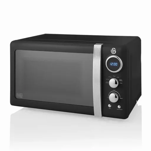 Swan Retro 20L 800W Digital LED Microwave