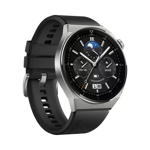 Huawei WATCH GT 3 Pro 3.63 cm (1.43") AMOLED 46 mm Digital 466 x 466 pixels Touchscreen 4G Titanium GPS (satellite)