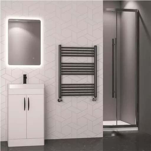 Wendover Straight Multirail 800 x 600 Brushed Gunmetal