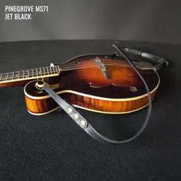 MS71T black mandolin strap Pinegrove Leather 153218.jpg
