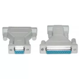 AT Adaptor: D9 Female to D25 Female Serial Adapter
